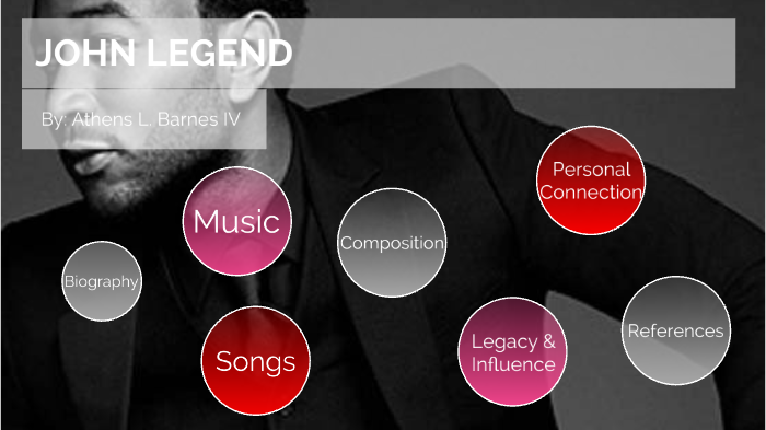 John Legend By Athens Barnes On Prezi Next