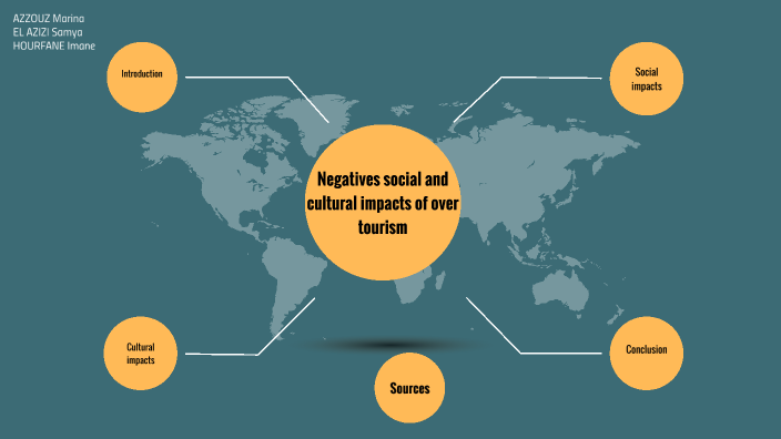 Negatives social and cultural impacts of over tourism by Samya EL AZIZI ...