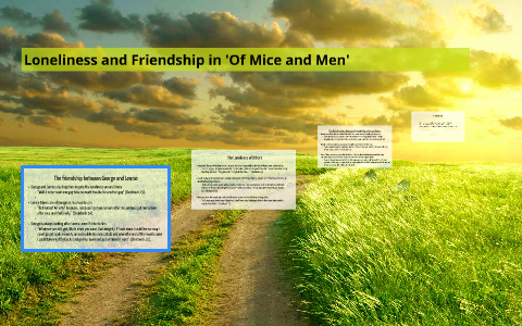 of mice and men friendship theme