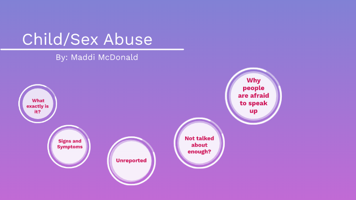 child abuse and sex abuse by maddi mcdonald on Prezi