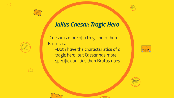 How is brutus a tragic hero in julius caesar