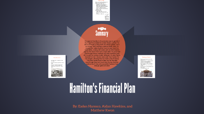 Hamilton's Financial Plan by Eaden Haresco