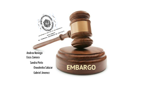 Embargo Ejecutivo by gabriel jimenez