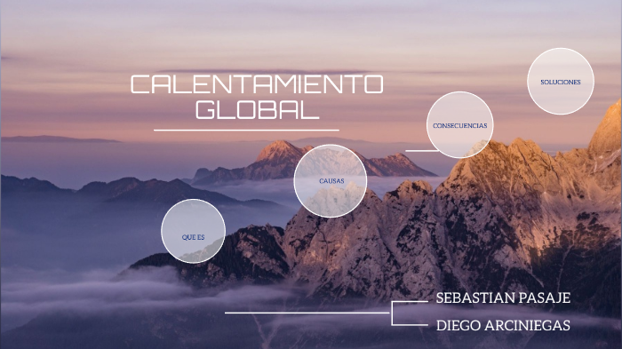 CALENTAMIENTO GLOBAL by sebastian pasaje hoyos on Prezi
