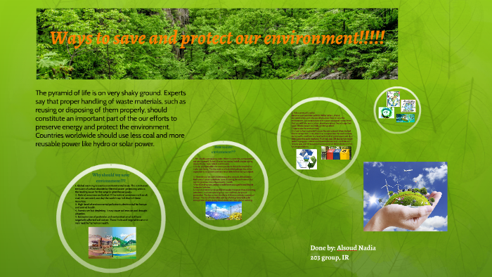 prezi presentation about environment