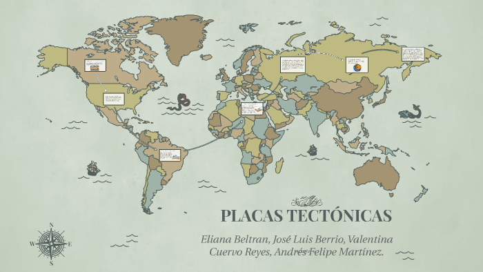 PLACAS TECTONICAS by Valentina C.R. on Prezi