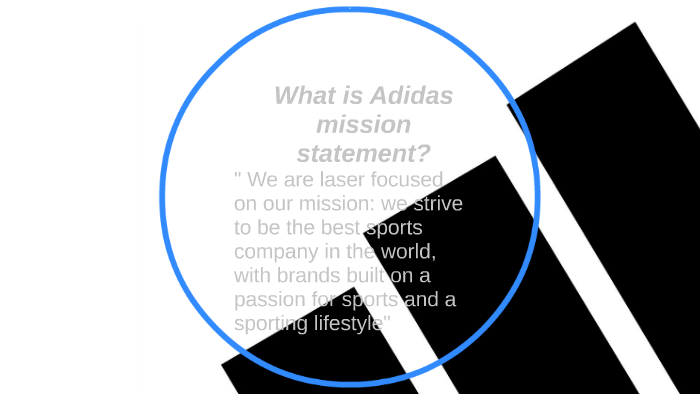 Stimulans baard Viva What is Adidas mission statement by Madison Brown