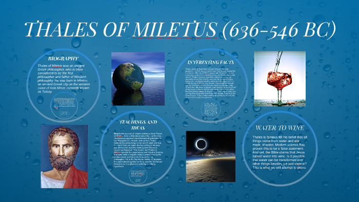 How Thales of Miletus Changed the World