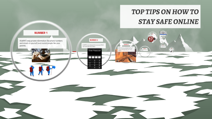 TOP TIPS ON HOW TO STAY SAFE ONLINE by harrison chao on Prezi