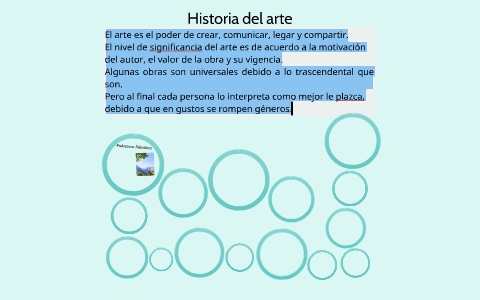 Historia del arte by N E on Prezi