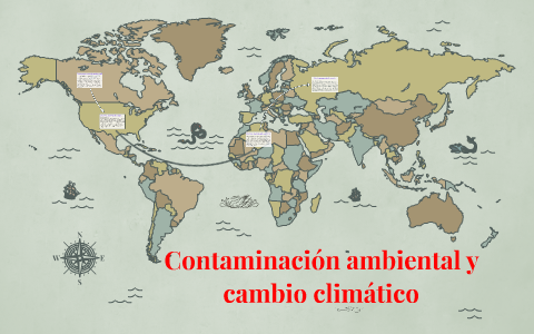 Contaminación ambiental y cambio climatico by johan obregon valdivia