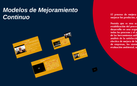 Modelos de Mejoramiento Continuo by PEDRO BARRERA on Prezi Next