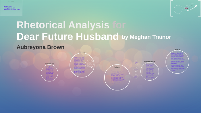 As a feminist, how does Meghan Trainor's song 'Dear Future husband