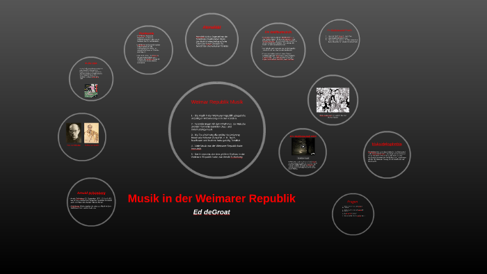 Weimar Republik Musik Referat by Ed DEGROAT on Prezi