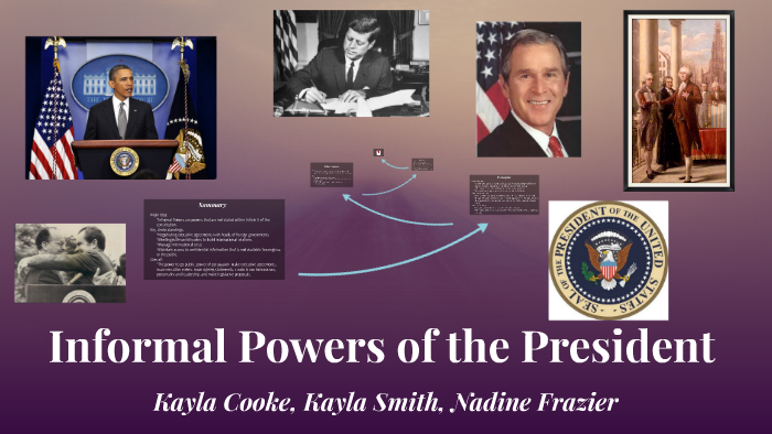 3 informal powers of the president