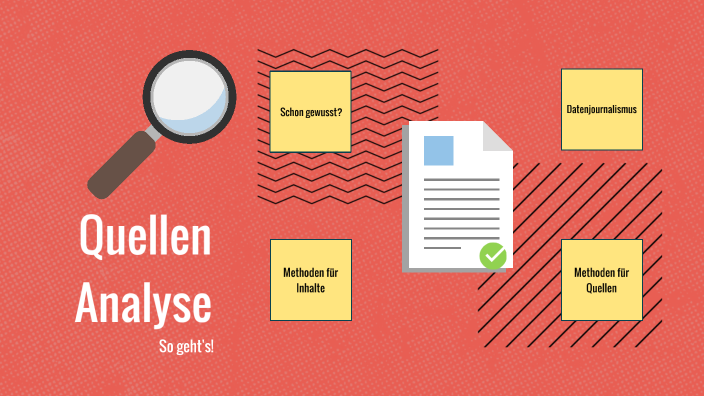 Quellen Analyse - Wie erkenne ich eigentlich eine seriöse Quelle? by