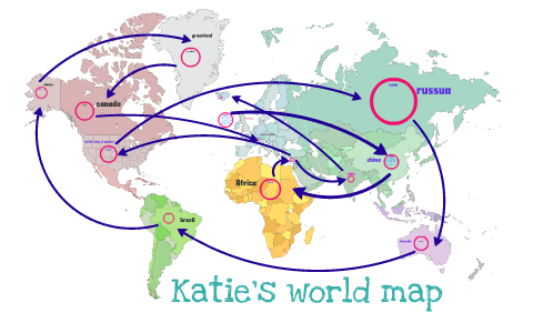 world map by katie edwards on Prezi