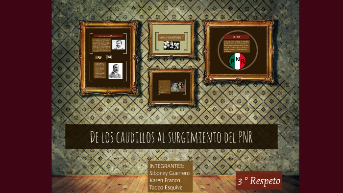 De los caudillos al surgimiento del PNR by Miriam Lizeth Guerrero