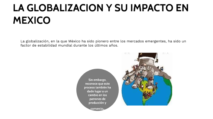 LA GLOBALIZACION Y SU IMPACTO EN MEXICO by Juan Lopez on Prezi
