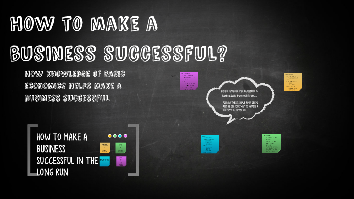 Economics- How to Make a Business Successful by hannah tan on Prezi