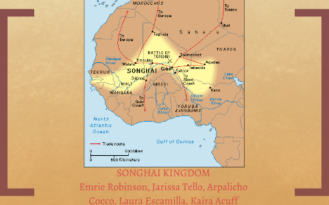 songhai empire trade routes