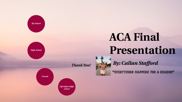 ACA Final Project by Callan Stafford on Prezi