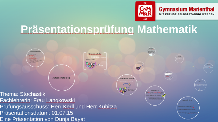 Prasentationsprufung Mathematik By Dunja Bayat On Prezi Next
