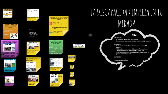 LA DISCAPACIDAD EMPIEZA EN TU MIRADA by Alicia Cahigüela