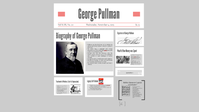 George Pullman by Shannon Tan on Prezi