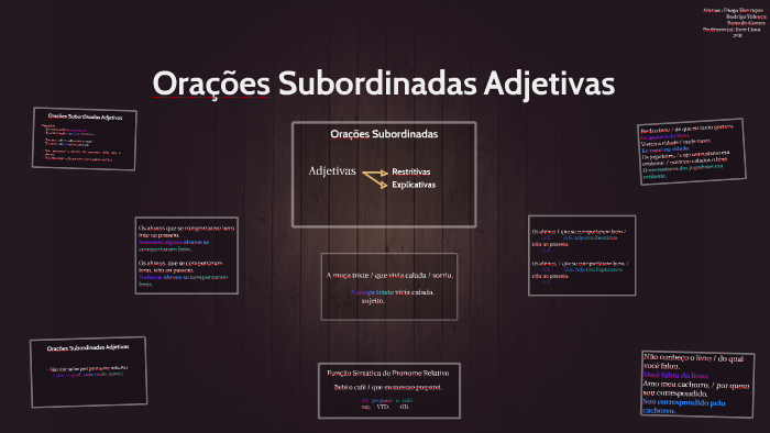 Orações Subordinadas Adjetivas by Diego Henrique henrique on Prezi