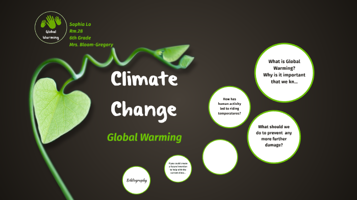 Climate Change: Global Warming by Sophia Lo by Sophia Lo on Prezi