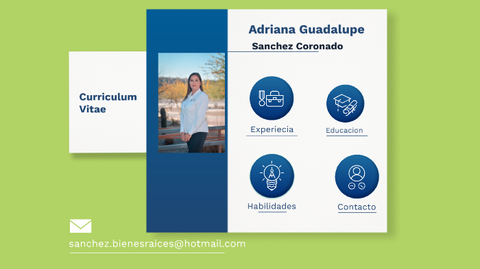 Curriculum Vitae Adriana Sanchez by Adriana Guadalupe Sanchez Coronado ...