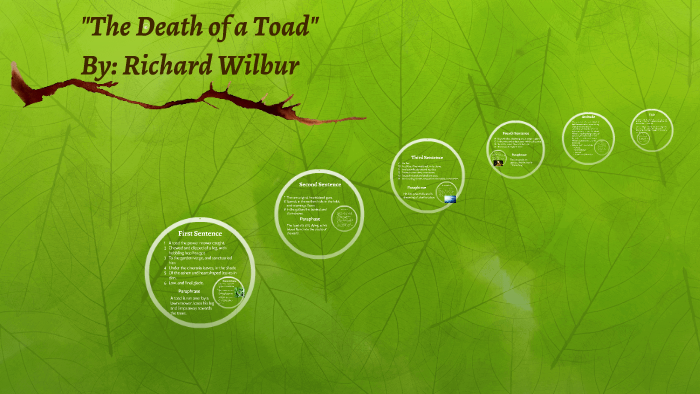 the death of a toad