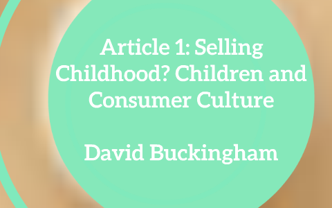 child consumerism essay