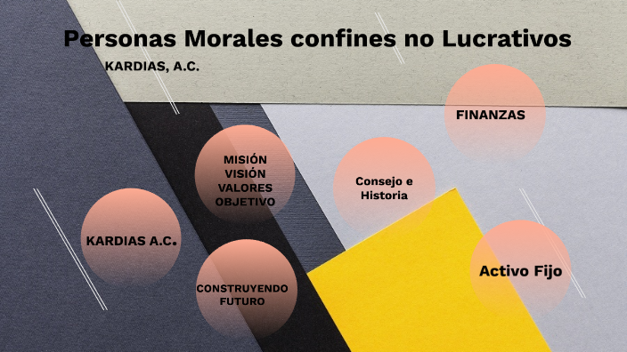 Persona Moral con fines no lucrativos by ARACELI HERNANDEZ BOBADILLA on