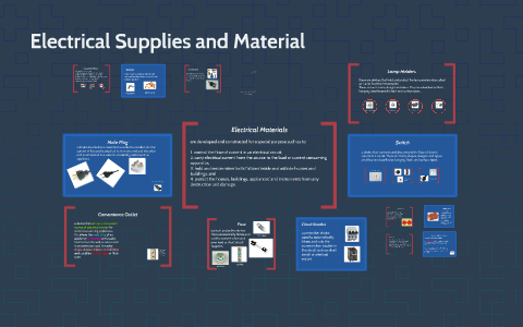 electrical supplies and materials
