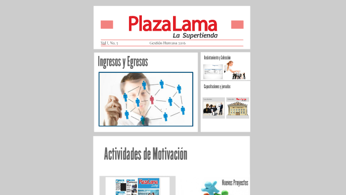 Gestion Humana 2016 by on Prezi