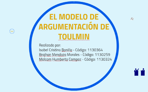 EL MODELO DE ARGUMENTACIÓN DE TOULMIN by Malcom Campaz on Prezi Next