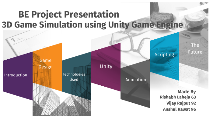 BE Project Presentation - VR Game Simulation Using Unity Game Engine by ...