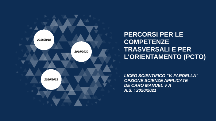 presentazione PCTO by Manuel De Caro