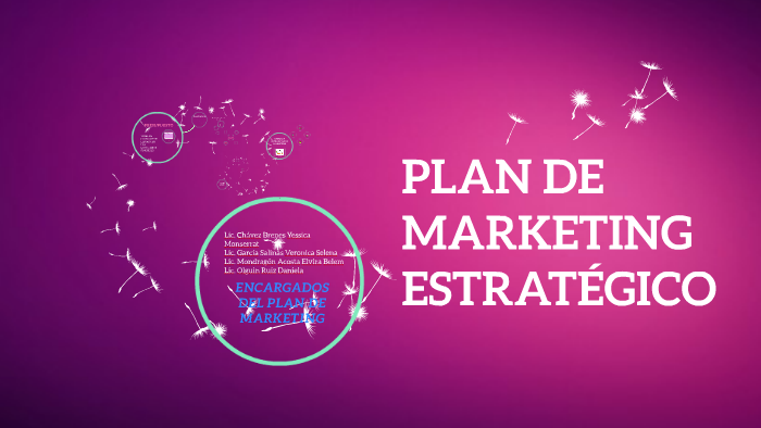 PLAN DE MARKETING ESTRATEGICO by yess Bren on Prezi