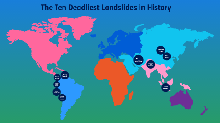 The Ten Deadliest Landslides in History by Marc Rodriguez on Prezi