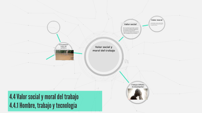 4.4 Valor Social Y Moral Del Trabajo