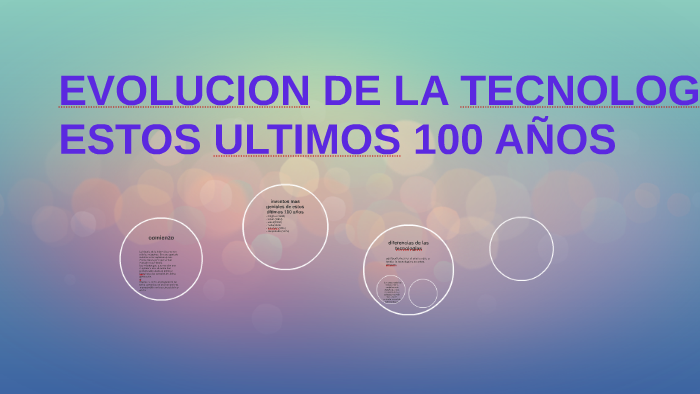 EVOLUCION DE LA TECNOLOGIA ESTOS ULTIMOS 100 AÑOS by ingrid cardona on ...