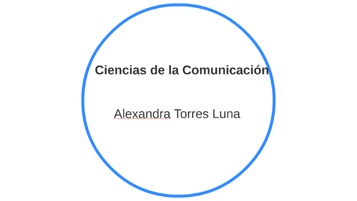 Ciencias de la Comunicación by on Prezi