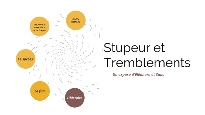STUPEUR ET TREMBLEMENTS by Sanore MACHIN on Prezi
