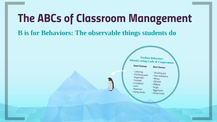 The ABCs of Classroom Management by Jennifer Ramirez on Prezi