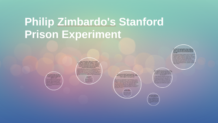 summarize zimbardo's stanford prison experiment