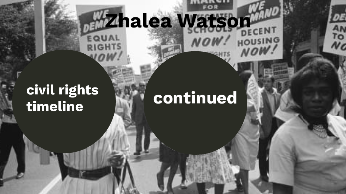 10 Events from Civil Rights Movement by zhalea watson on Prezi