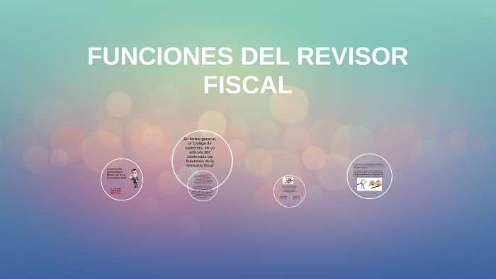 Funciones Del Revisor Fiscal By Laura Lezama